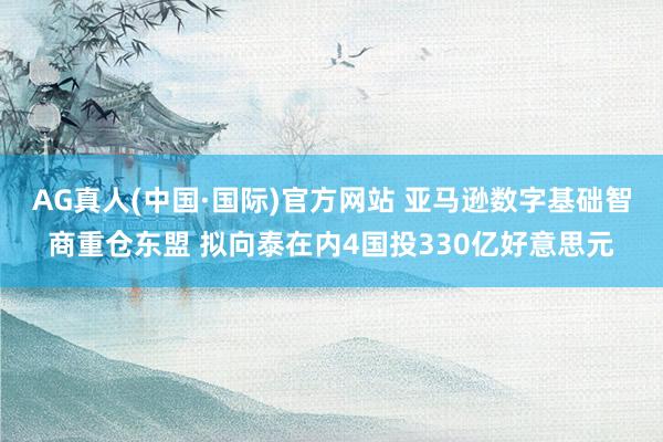 AG真人(中国·国际)官方网站 亚马逊数字基础智商重仓东盟 拟向泰在内4国投330亿好意思元